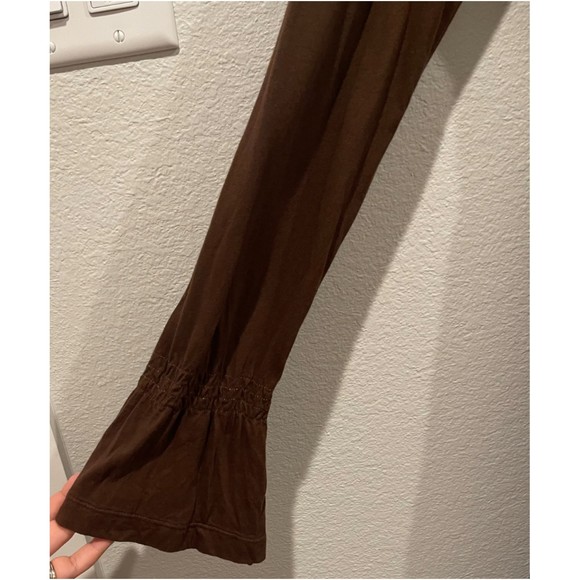 JWLA Brown Embroidered Long Sleeve Mini Dress - Picture 3 of 4